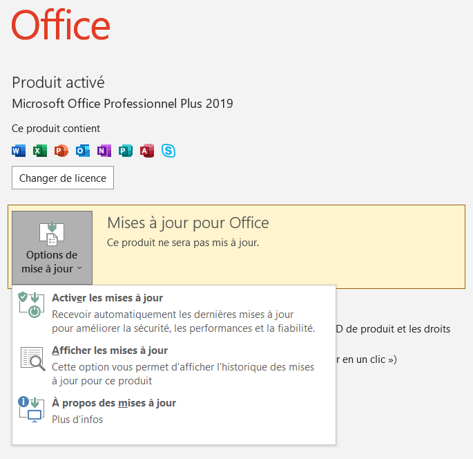 Problème de format des mails sur Outlook depuis la mise à jours Microsoft  du 24 Mai 2022 version 2205 (build ) 